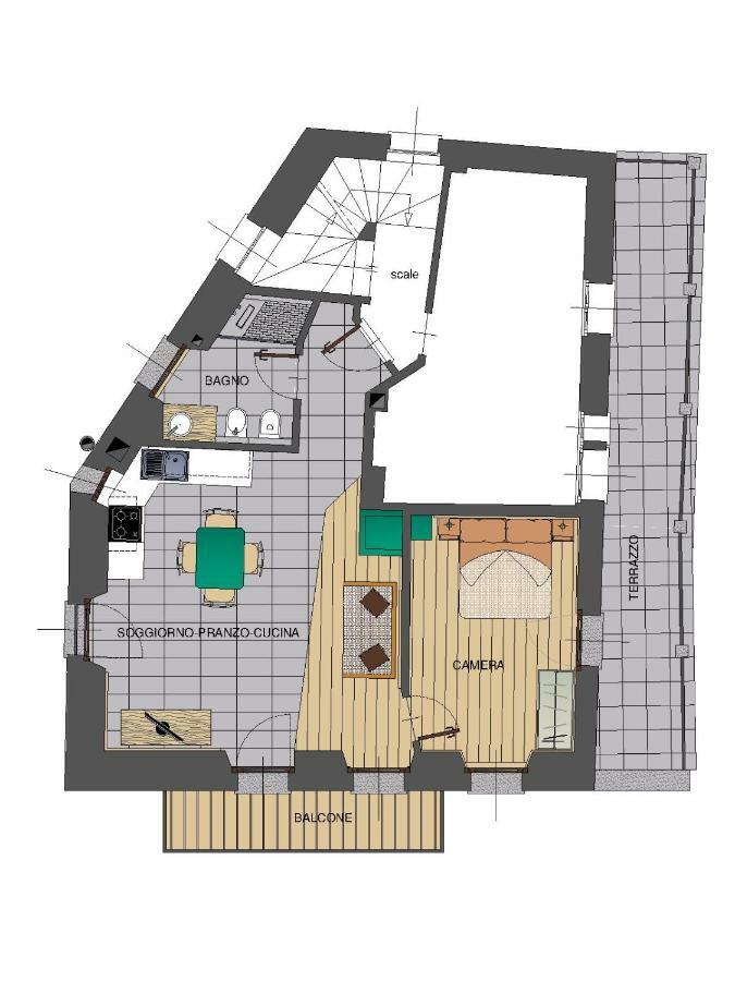 Casa Zebrusius - Bepi&Piera'S Suite Valfurva Eksteriør billede